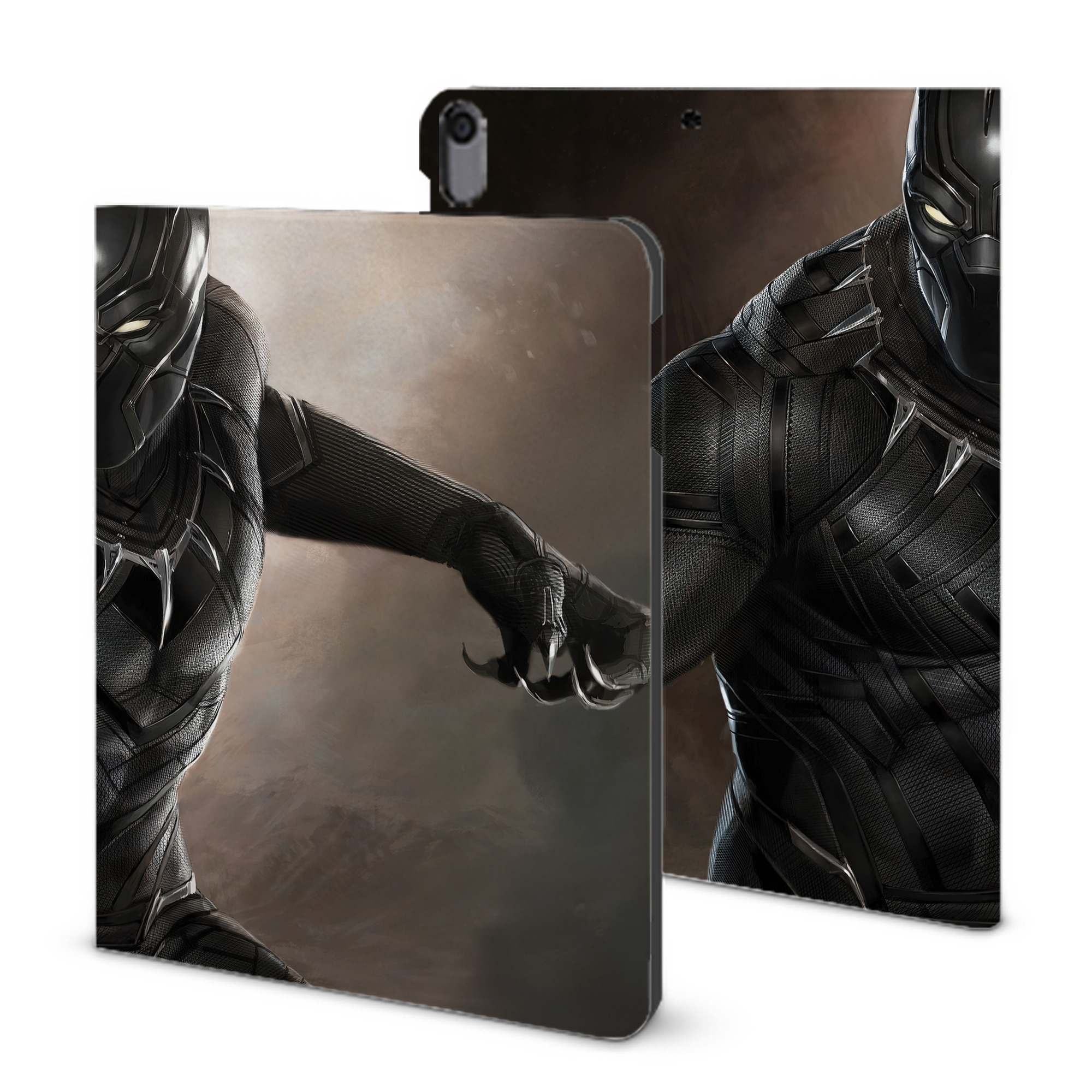 （画像用） アベンジャーズ The Avengers IPad ケース ブック型 PUレザー TPU 耐衝撃 軽量 薄型 ペン収納なし 全面保護 IPad 各モデル対応